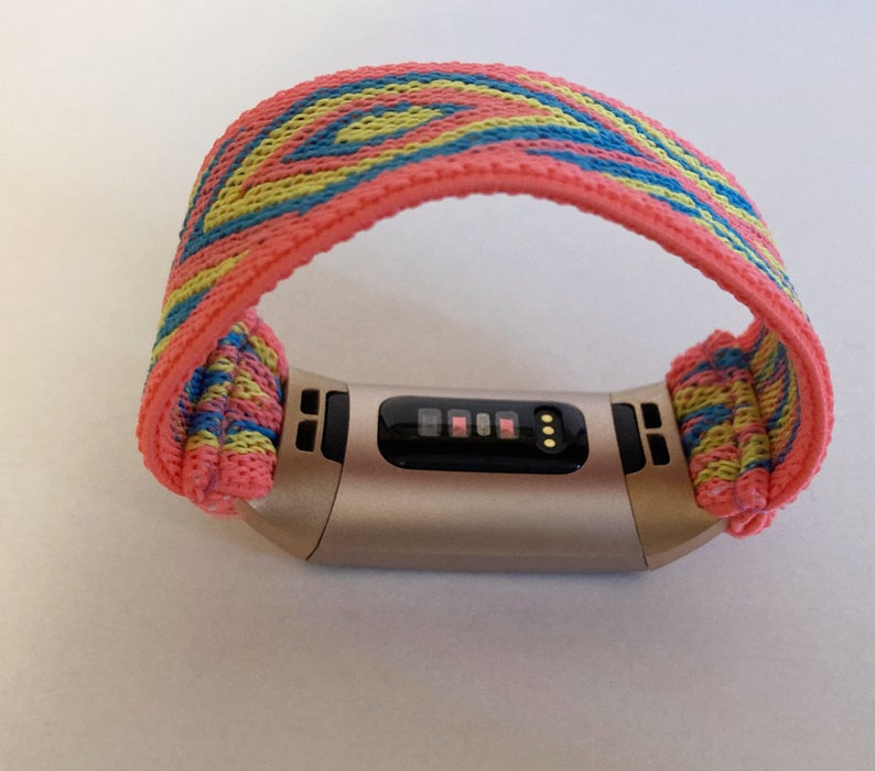 Elastic Fitbit Charge 6 / 5 / 4 /3 / 2 Bands Charge 6 Handmade